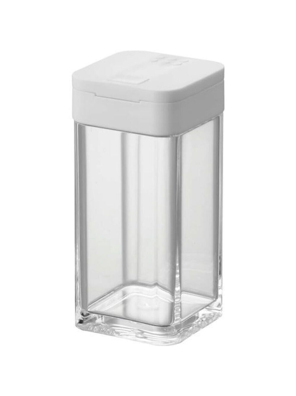 Plastic spice shaker jar seasoning container bottle with wide opening storage